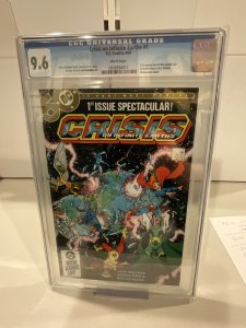 Crisis on Infinite Earths #1  CGC 9.6  1985