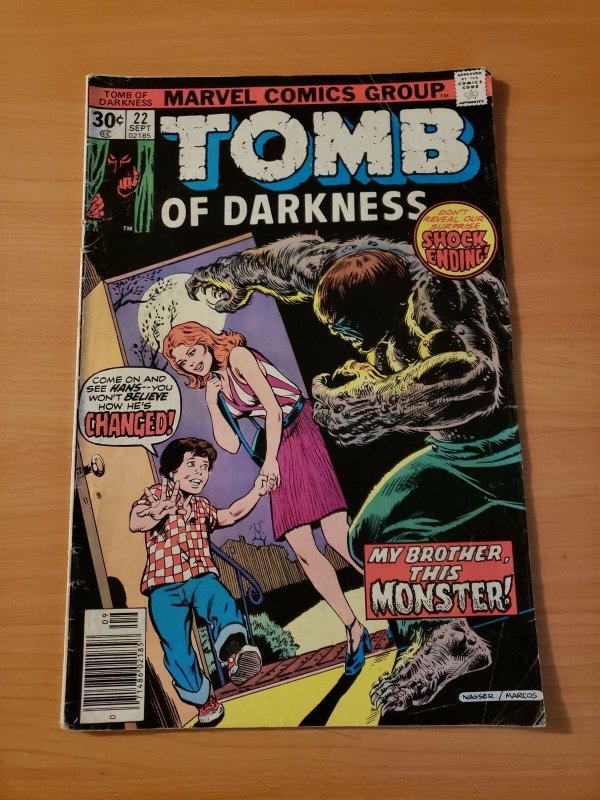 Tomb of Darkness #22 ~ FINE FN ~ (1976, Marvel Comics)