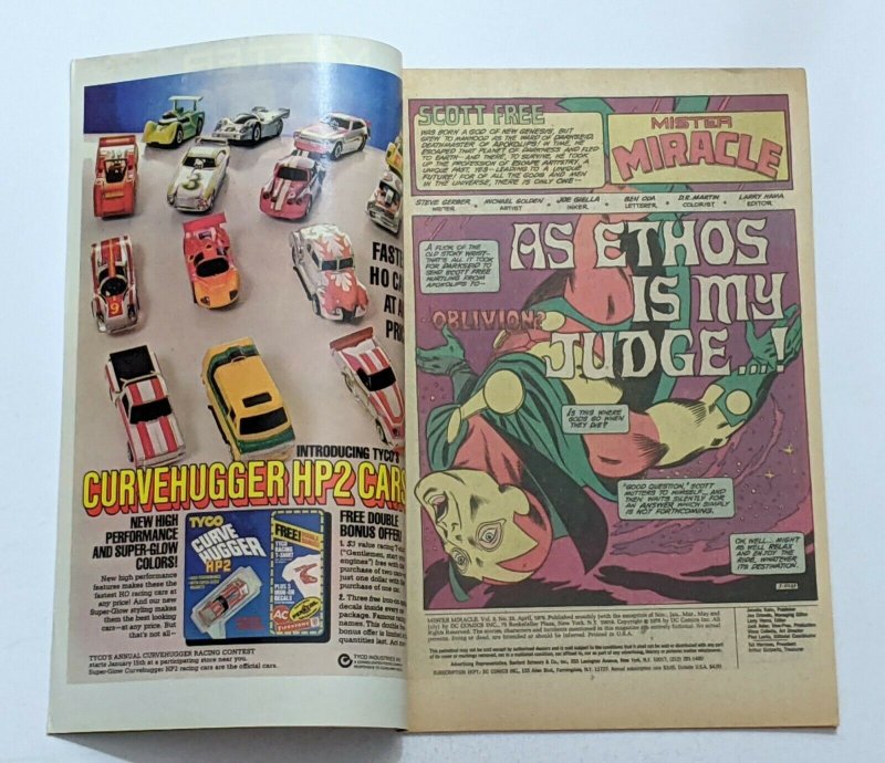 Mister Miracle #23 (Apr 1978, DC) VG 4.0