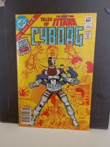 Tales of the New Teen Titans #1 - Cyborg - Newsstand! - 1st Ron Evers Perez P10