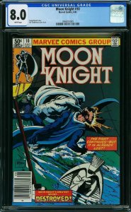 Moon Knight #10 (1981) CGC 8.0 VF