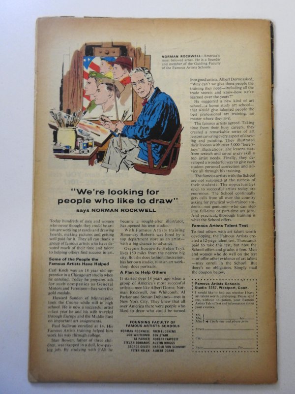 Strange Tales #156 (1967) VG- Condition 1 in spine split