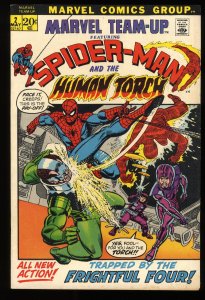 Marvel Team-up #2 Spider-Man Human Torch!