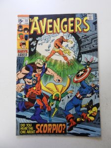 The Avengers #72 VF- condition