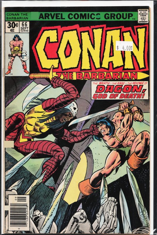 Conan the Barbarian #66 (1976) Conan