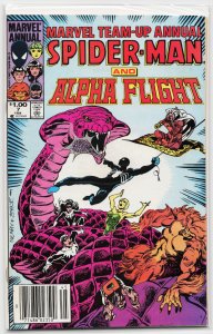 Marvel Team-Up Annual #7 (1984) Alpha Flight