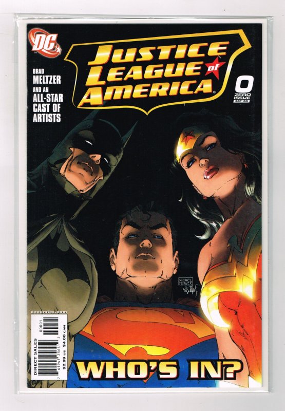 Justice League of America #0 Michael Turner Cover (2006)  BRAND NEW - NEVER READ