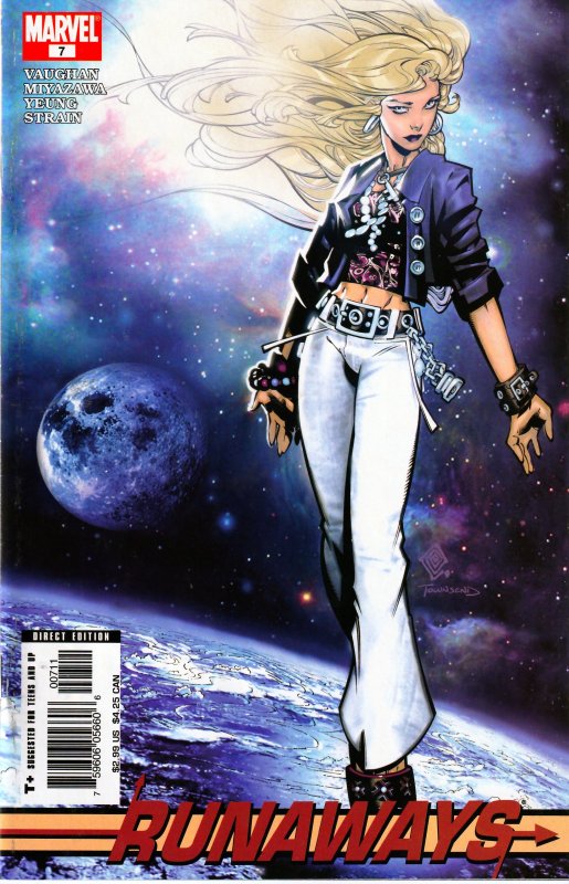 Runaways(vol. 2)# 7  A Runaway goes Cosmic !