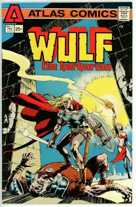 Wulf The Barbarian #1 (1975) - 8.0 VF *1st Appearance Wulf*