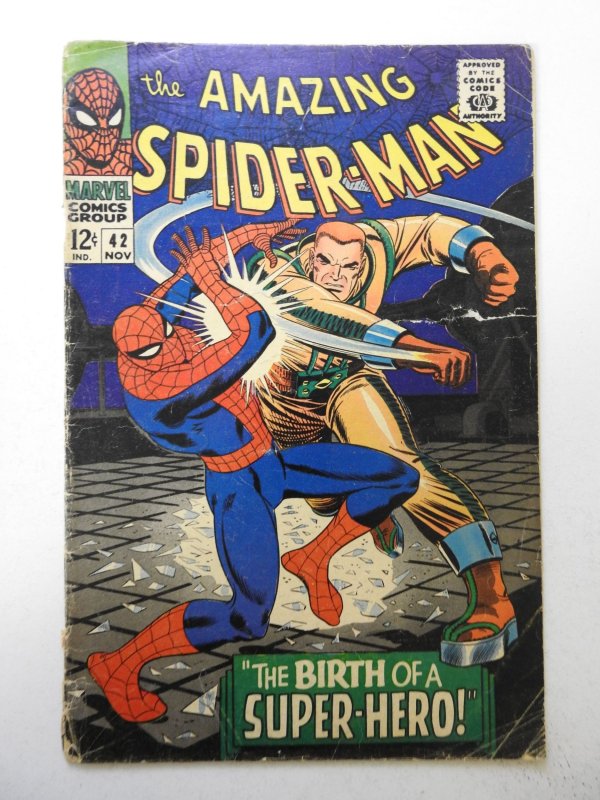 The Amazing Spider-Man #42 (1966) GD- Condition see desc
