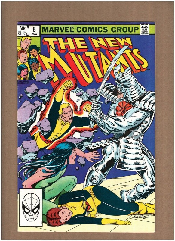 New Mutants #6 Marvel Comics 1983 Chris Claremont Silver Samurai NM -9.2