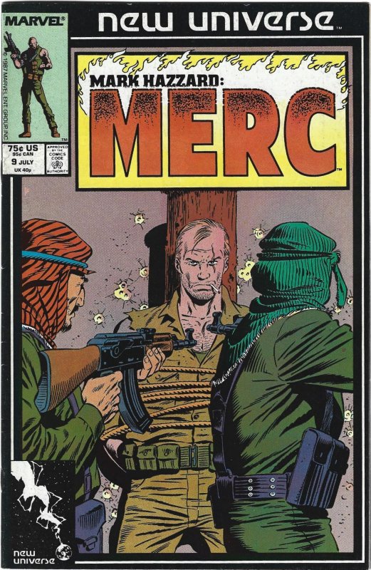 Mark Hazzard: Merc #9 (1987)