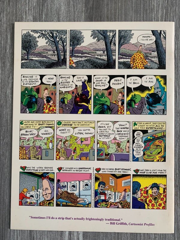 1994 ZIPPY QUARTERLY Magazine #7 VF- 7.5 1st Fantagraphics / Bill Griffith