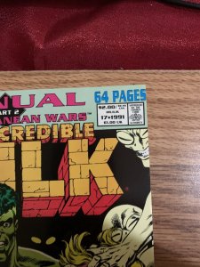 The Incredible Hulk Annual #17 1991, Marvel comics 