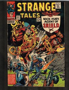 Strange Tales #142 ~ (5.0)  Nick Fury / Sheild ~ 1966 WH