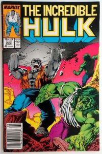 Incredible Hulk #332 NEWSSTAND. Interior art by Todd McFarlane