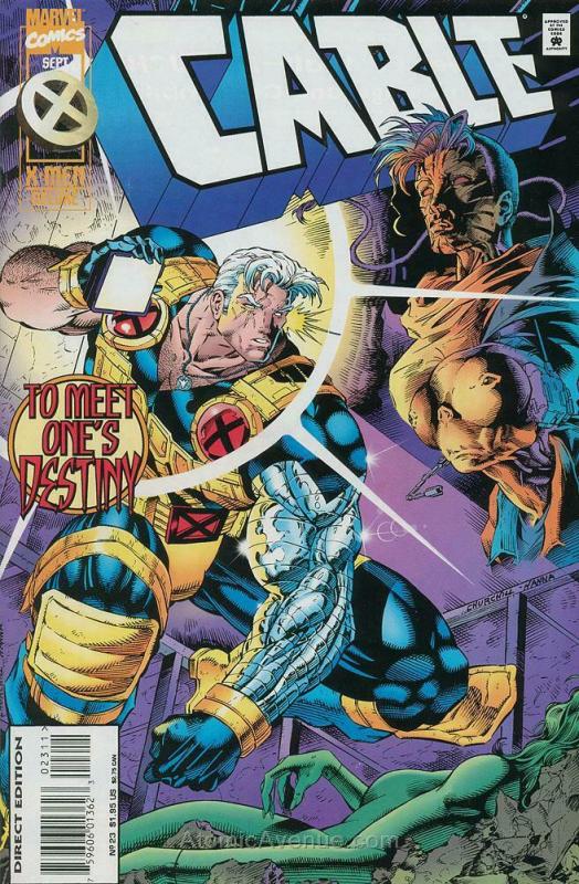 Cable #23 Deluxe VF/NM; Marvel | save on shipping - details inside