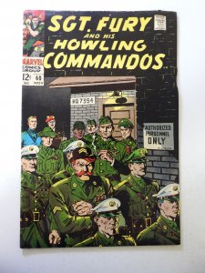 Sgt. Fury #60 (1968) VG+ Condition