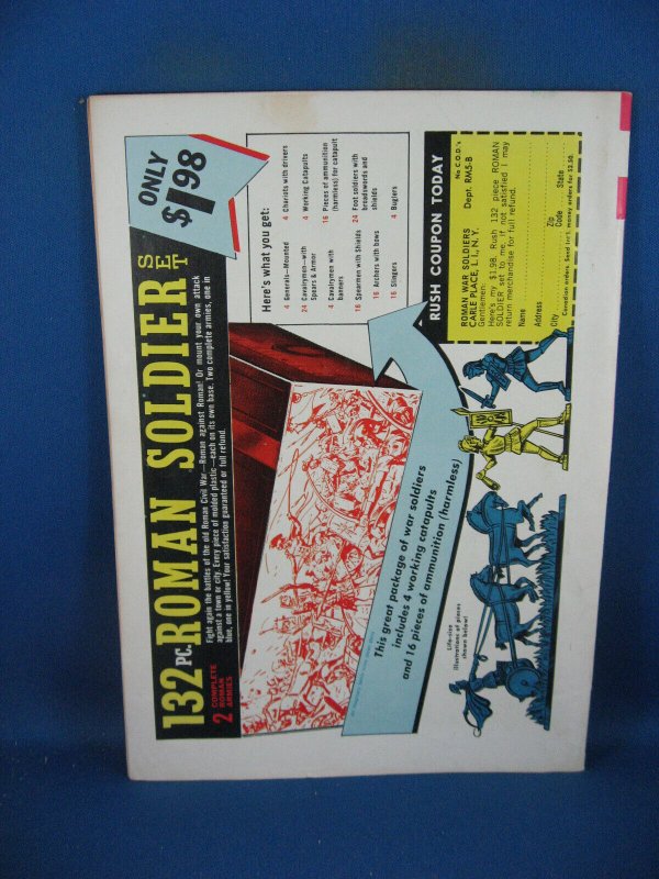 UNCLE SCROOGE 49 F+  GOLD KEY LOONY LUNAR GOLD RUSH  1964