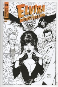 ELVIRA in MONSTERLAND #1 G, NM, Mistress of the Dark, Royle, Dynamite 2023