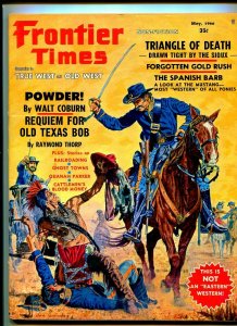 FRONTIER TIMES MAY 1966-WESTERN PUBLISHING-WALT COBURN-FN