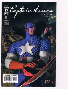 Captain America # 19 Marvel Comic Books Awesome Issue Marvel Knights WOW!!!! S25