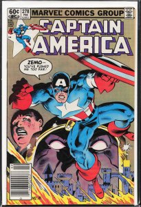 Captain America #278 (1983) Captain America