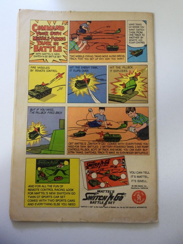 Tales of the Unexpected #96 (1966) GD Condition centerfold detached