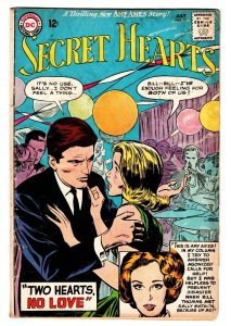 SECRET HEARTS #97 comic book-DC SILVER AGE ROMANCE VG