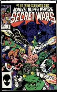 Marvel Super Heroes Secret Wars #6 (1984) Buckaroo Banzai [Key Issue]