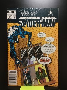 Web of Spider-Man #12 Newsstand Edition (1986)