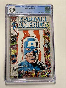 Captain America 323 Cgc 9.8 White Pages Marvel Copper Age Anniversary Cover