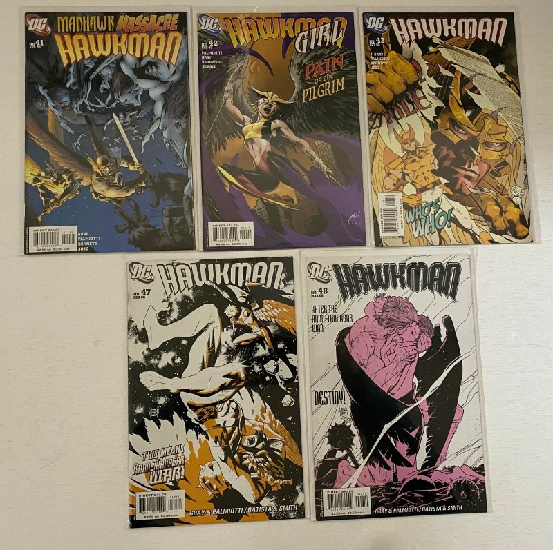 Hawkman lot #1-48 (4th series) 29 diff 8.0 VF (2002-06)