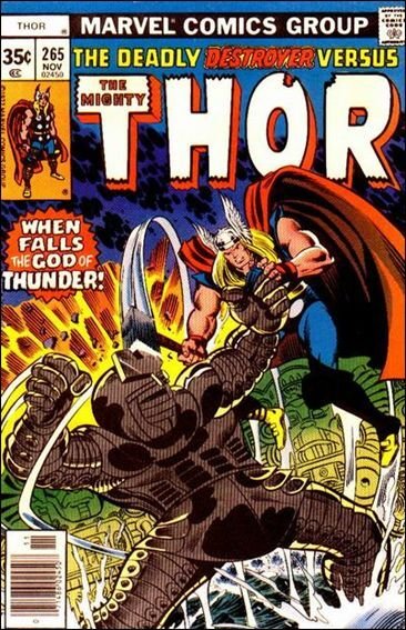 Thor #265 VG ; Marvel | low grade comic the Destroyer Walter Simonson November 1