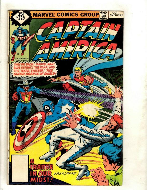 8 Captain America Marvel Comics 229 265 269 270 274 275 280 + Annual # 5 RM1