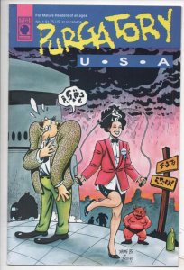 PURGATORY #1, VF/NM, Slave Labor, 1989, Ed Brubaker, more indies in store