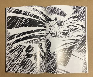 Spawn #8 ( 7.5 VFN- ) Alan Moore / Frank Miller Poster / 1993