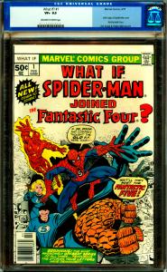 What If? #1 CGC Graded 8.5 What If Spider-Man Joined The Fantastic Four, Origins