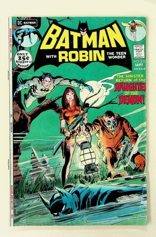 Batman #235 DC Comics Neal Adams Talia al Ghul 1971