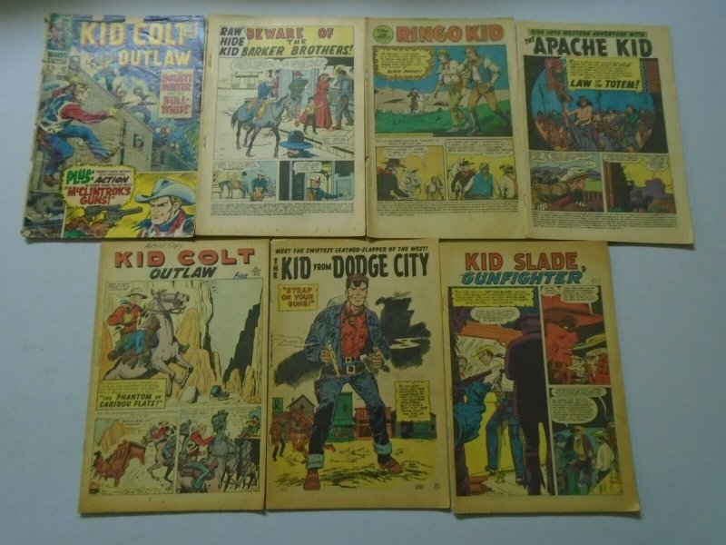 Silver + Bronze Age Western Readers Comic Lot 21 Different Books 