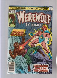 Werewolf By Night #41 - Fire Eyes! (7.0/7.5) 1976