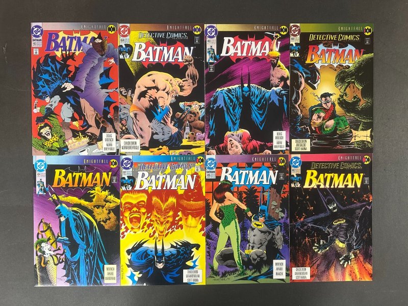 Batman Knightfall Knightquest KnightsEnd Aftermath Complete VF/NM Set of 96