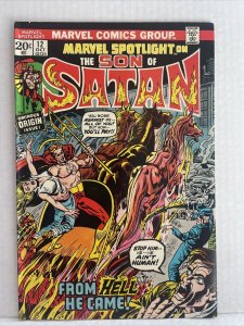 Marvel Spotlight #12 on Son of Satan