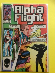 ALPHA FLIGHT  V1 [LOT OF 5], #'s 12,17,18,20,21] MARVEL 1983 - 1986 / NM  