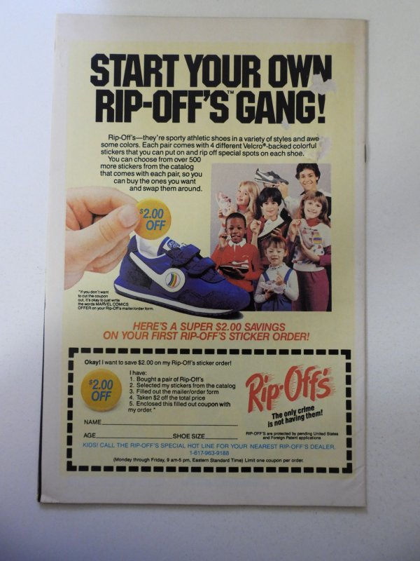 The Incredible Hulk #312 (1985) VG Condition tape pull bc