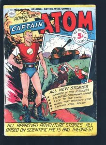 Captain Atom #1 1951-1st issue-costumed sci-fi hero series-52 pages & cover p...