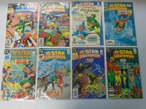 All Star Squadron comic lot 52 pieces from:#1-67 & 3ANN 6.0 FN (1981-87)