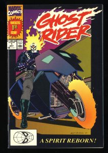 Ghost Rider (1990) #1 VF/NM 9.0 1st Danny Ketch!