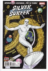 Silver Surfer #3 - 50th Anniversary (Marvel, 2016) - New/Unread (VF)