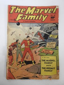 The Marvel Family #33 (1949) FR/GD Condition see desc